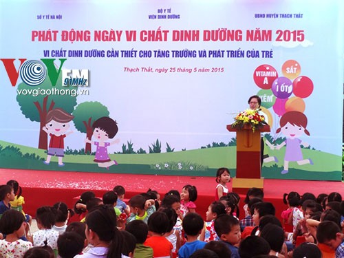 Vietnam promueve Día de los Micronutrientes en favor del desarrollo infantil  - ảnh 1