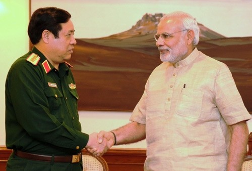 Profundizan relaciones de asociados estratégicos India - Vietnam - ảnh 1