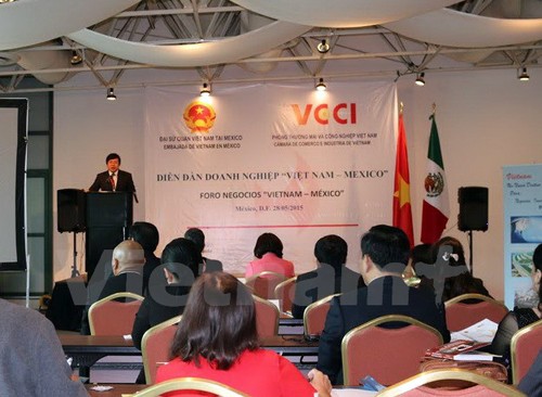 Inauguran Foro Empresarial Vietnam – México - ảnh 1
