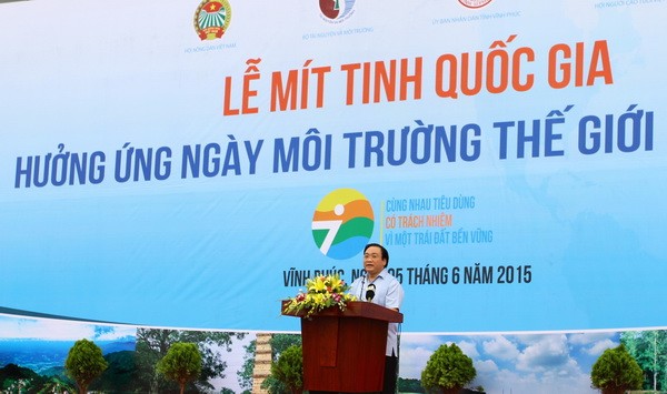 Hacia una economía verde en Vietnam en protección del medio ambiente - ảnh 1