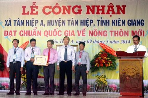 Nueva ruralidad asociada con la protección del medio ambiente en Kien Giang - ảnh 1