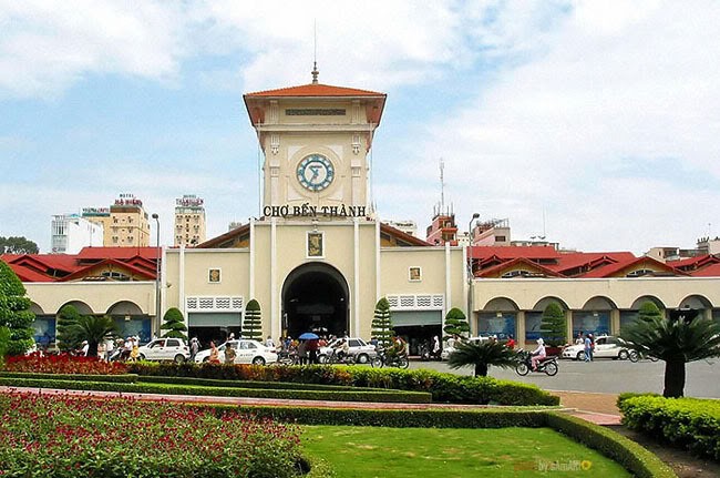 Mercado Ben Thanh, obra arquitectónica emblemática de Ciudad Ho Chi Minh - ảnh 1