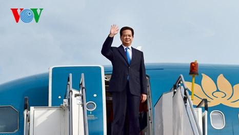 Primer ministro vietnamita viaja a Tokio para VII Cumbre Mekong- Japón - ảnh 1