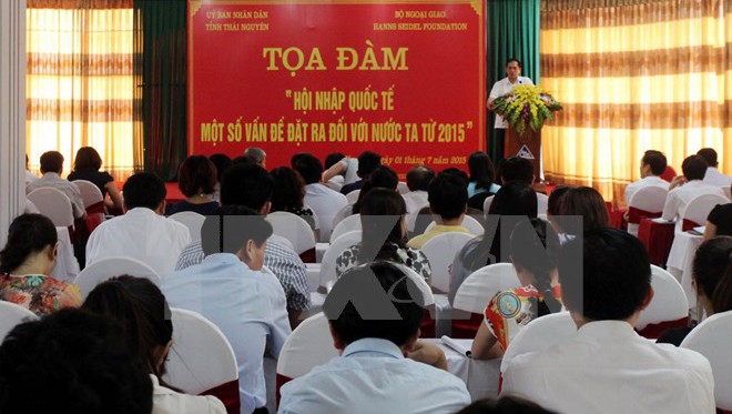 Conversatorio sobre la integración internacional y cuestiones planteadas para Vietnam - ảnh 1