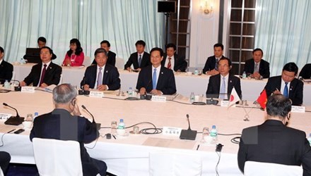 Se reúne el primer ministro vietnamita con empresarios japoneses - ảnh 1