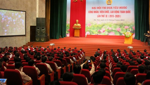 Inaugurado IX Congreso de Emulación Laboral de Vietnam - ảnh 1