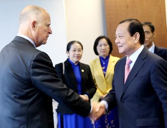 Abogan por amplia cooperación entre el estado de California y Ciudad Ho Chi Minh - ảnh 1