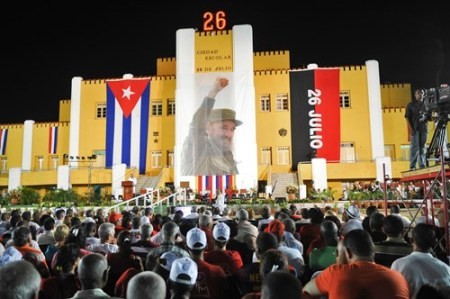 Conmemora Cuba aniversario 62 del Asalto al Cuartel Moncada  - ảnh 1