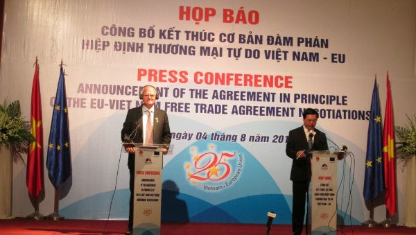 Fin de negociaciones sobre TLC Vietnam- Unión Europea: para nuevas perspectivas de cooperación - ảnh 1