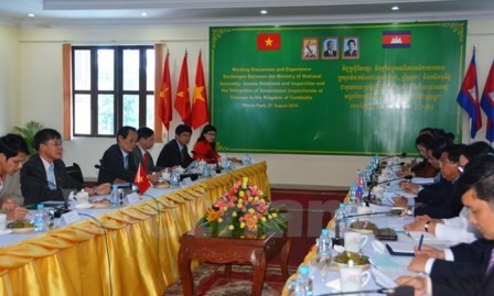 Vietnam y Camboya fortalecen la cooperación en materia de inspección - ảnh 1