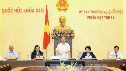 Actual reunión del Comité Permanente de Vietnam se centra en perfeccionar leyes - ảnh 1