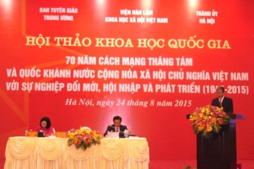 Seminario en conmemoración de fechas históricas en Vietnam - ảnh 1