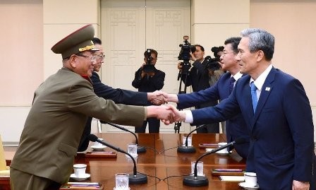 Entran en tercer día negociaciones de alto nivel intercoreanas - ảnh 1