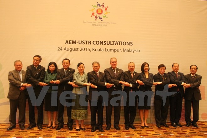 ASEAN y Estados Unidos impulsan cooperación comercial e inversionista  - ảnh 1