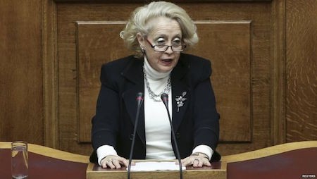 Grecia: Designan a presidenta de la Corte Suprema primera ministra interina - ảnh 1