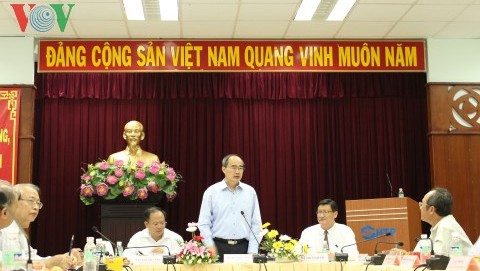 Delegación de inspección del Frente de la Patria trabaja en Ciudad Ho Chi Minh - ảnh 1