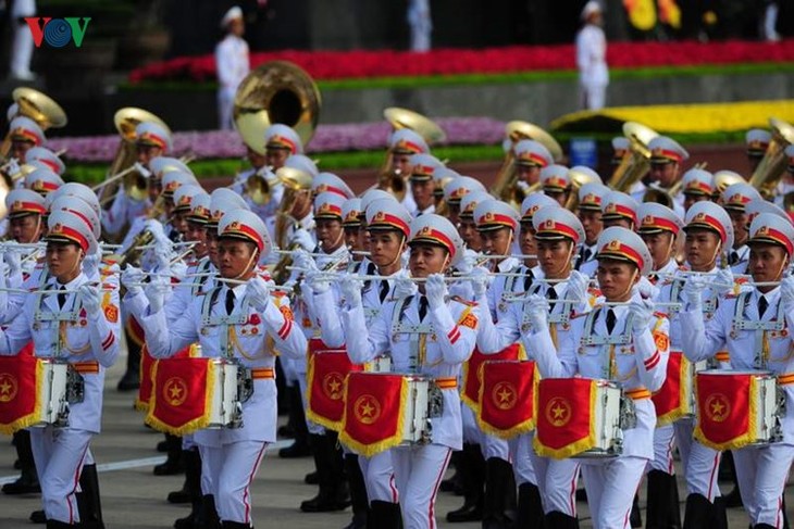 Parada militar en día patria en Hanoi - ảnh 5