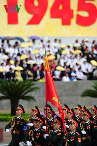 Parada militar en día patria en Hanoi - ảnh 6