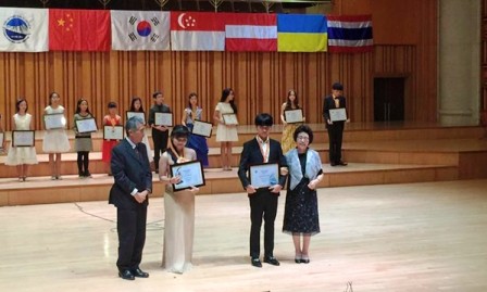 Vietnam gana varios premios del concurso internacional de piano  - ảnh 1