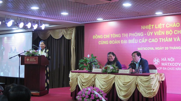 Vicepresidenta del Parlamento vietnamita visita Rusia - ảnh 2