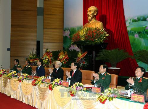 X Congreso Partidista del Ejército Popular de Vietnam destaca la modernización militar - ảnh 1