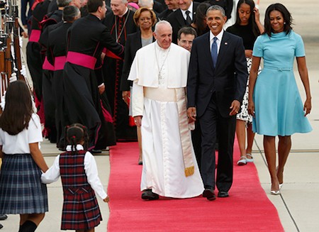 Papa Francisco inicia visita a Estados Unidos  - ảnh 1