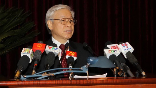 Inauguran XII Pleno del Comité Central del Partido Comunista de Vietnam - ảnh 1