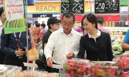 Aumenta la exportación de productos agrícolas vietnamitas en Singapur - ảnh 1