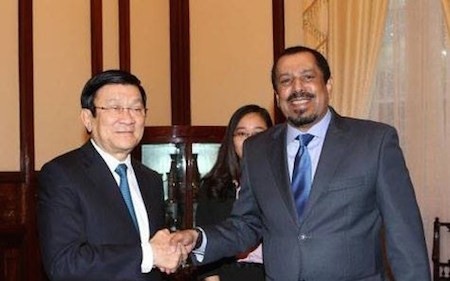 Presidente vietnamita recibe a embajador saliente kuwaití  - ảnh 1