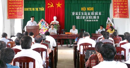 Diputados realizan consultas al electorado de diversas localidades  - ảnh 1