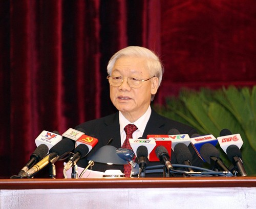 Concluye XII pleno del Comité Central del Partido Comunista de Vietnam, XI mandato - ảnh 1