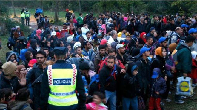 Hungría anuncia cierre de la frontera con Croacia para impedir entrada de migrantes - ảnh 1