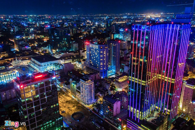 Magnificencia de Saigón, vista desde lo alto  - ảnh 1