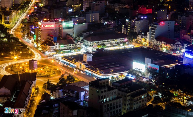 Magnificencia de Saigón, vista desde lo alto  - ảnh 2