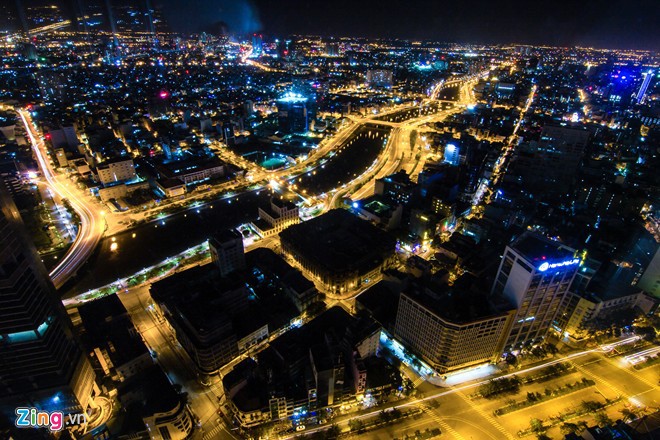 Magnificencia de Saigón, vista desde lo alto  - ảnh 4