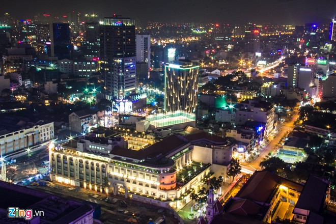 Magnificencia de Saigón, vista desde lo alto  - ảnh 5