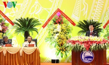 Inaugurado X Congreso Partidista de Binh Duong - ảnh 1