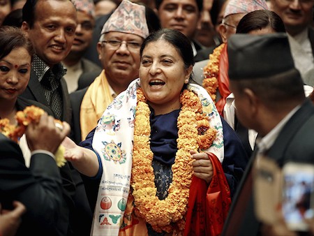 Nepal elige a la primera presidenta de su historia - ảnh 1