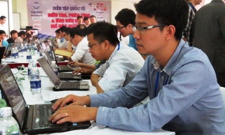 Vietnam participa en ejercicio internacional de ciberseguridad informática  - ảnh 1