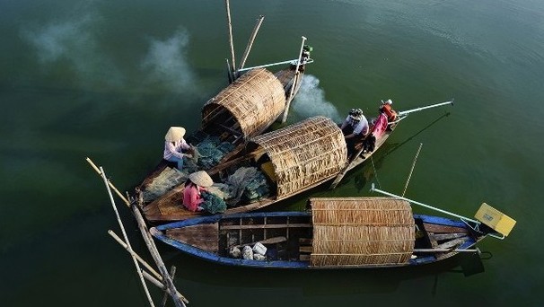 El arte de la fotografía en el delta del río Mekong - ảnh 1