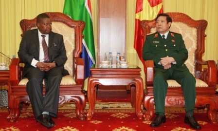 Vietnam y Sudáfrica consolidan cooperación en defensa nacional - ảnh 1