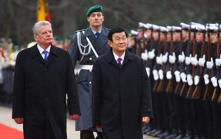 Presidentes de Vietnam y Alemania ratifican incrementar la cooperación bilateral   - ảnh 1