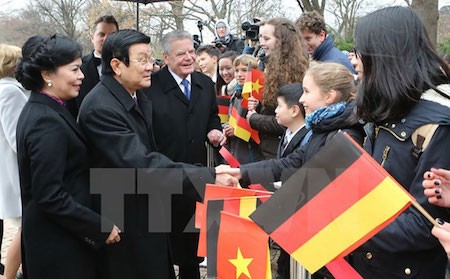 Prensa alemana destaca importancia de la primera visita del presidente vietnamita   - ảnh 1
