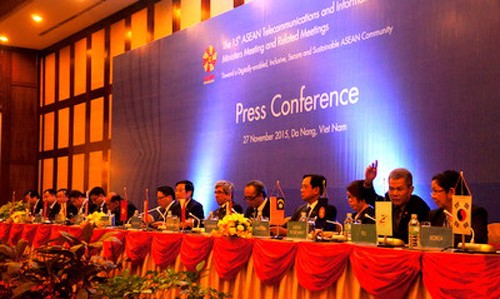 Concluye Conferencia de Ministros de Telecomunicaciones e Informática de Sudeste Asiático - ảnh 1