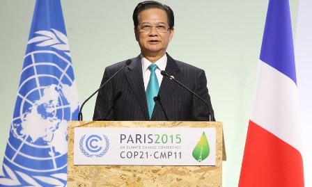 Vietnam junto a comunidad internacional en enfrentamiento de cambio climático - ảnh 1