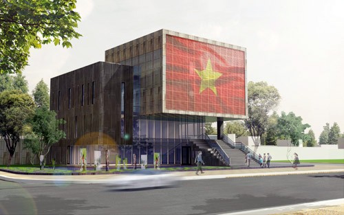 Da Nang comienza construcción de sala de exposiciones Hoang Sa - ảnh 1