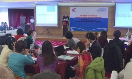 Fortalecen asistencia jurídica y promueven acceso a la justicia para mujeres vietnamitas - ảnh 1