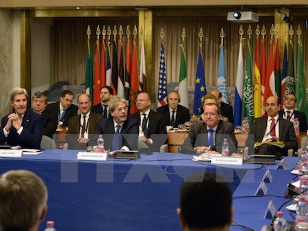 Manifiestan apoyo a establecimiento de gobierno de unidad en Libia  - ảnh 1