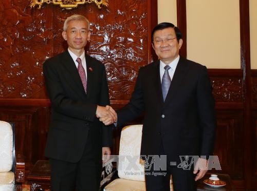 Destaca presidente vietnamita relaciones de asociación estratégica con Tailandia - ảnh 1