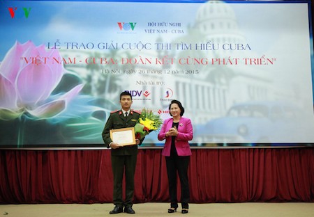 Concurso sobre Cuba: Oportunidad para profundizar relaciones Vietnam-Cuba - ảnh 1